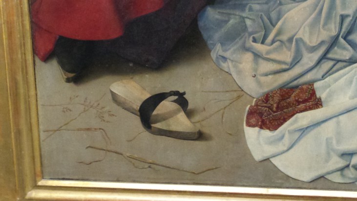 This is not the shoe of a shepherd.