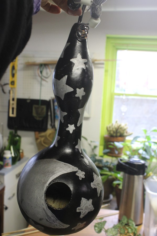 Moon and Stars Gourd